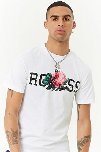 Forever21 Reckless Floral Graphic Tee