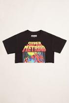 Forever21 Nintendo Super Metroid Cropped Tee