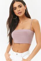 Forever21 Stretch-knit Crop Cami