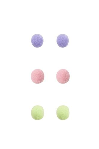 Forever21 Pom Pom Earring Set