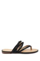 Forever21 Faux Gem Strappy Thong Sandals