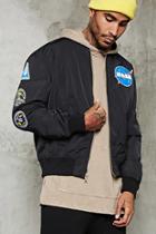 Forever21 Nasa Patched Bomber Jacket