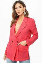 Forever21 Double-breasted Vented Blazer