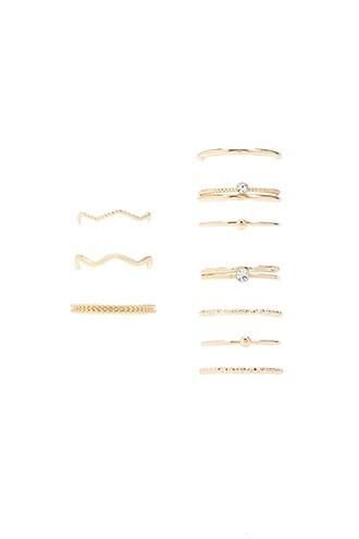 Forever21 Assorted High-polish Ring Set