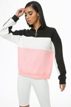 Forever21 Colorblock Pull-ring Pullover