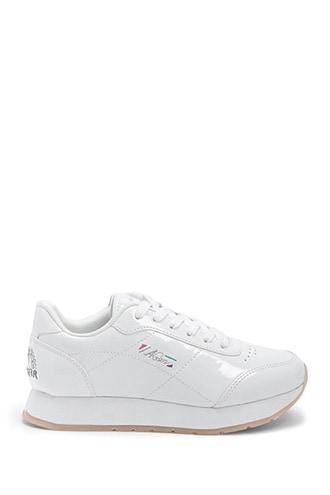 Forever21 L.a. Gear Faux Patent Leather Sneakers