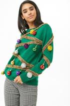 Forever21 Christmas Tree Sweater