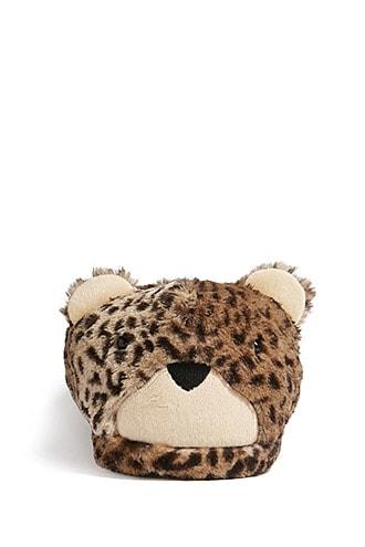 Forever21 Cheetah Indoor Slippers