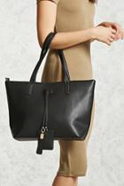 Forever21 Faux Leather Tote Handbag
