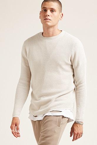 Forever21 Waffle Knit Thermal
