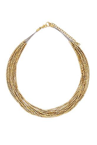 Forever21 Layered Beads Necklace