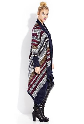 Forever21 Cozy Fair Isle Cardigan