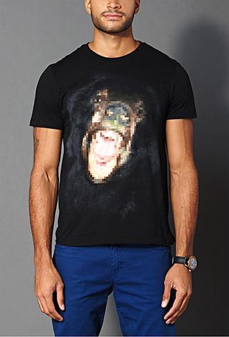 21 Men Pixelated Animal Tee