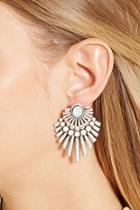 Forever21 Faux Crystal Ear Jackets