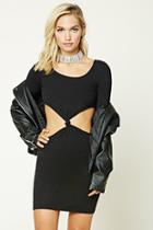 Forever21 Cutout Bodycon Knotted Dress