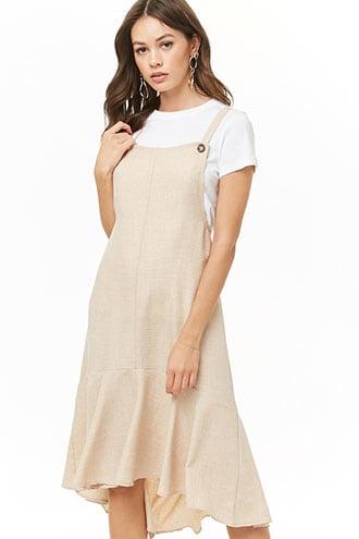 Forever21 High-low Pinafore Dress