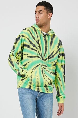 Forever21 Tie-dye Wash Hoodie