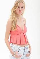 Forever21 Pleated Woven Cami