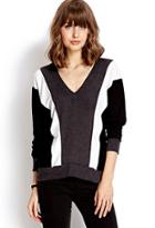 Forever21 Mirrored Stripes Sweater