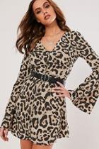 Forever21 Missguided Leopard Print Mini Dress