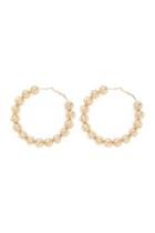 Forever21 Bead Hoop Earrings