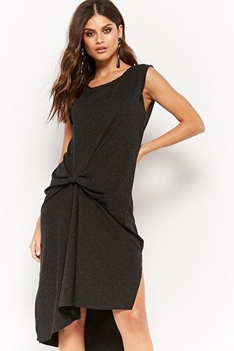Forever21 Marled Gathered Tunic