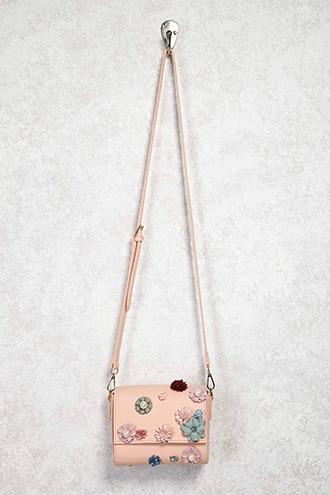 Forever21 Floral Crossbody Bag