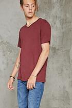 Forever21 Cotton V-neck Tee