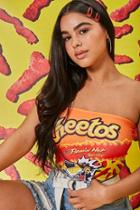 Forever21 Flamin Hot Cheetos Tube Top