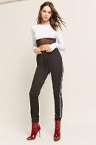 Forever21 Checkered High-rise Joggers