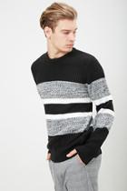 Forever21 Colorblock Ribbed Knit Sweater