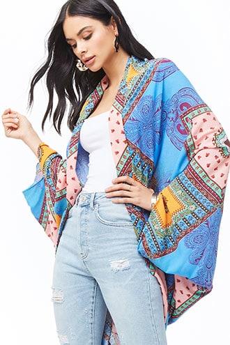 Forever21 Ornate Dolman Kimono