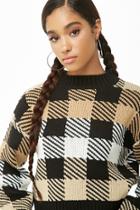 Forever21 Multicolor Plaid Sweater