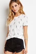 Forever21 Seahorse Print Tee