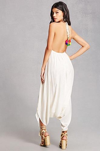 Forever21 Boho Me Handkerchief Jumpsuit