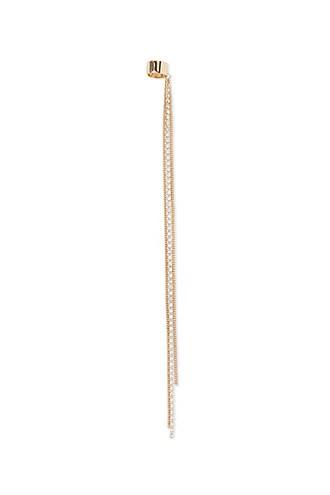 Forever21 Rhinestone Chain Ear Cuffs