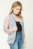Forever21 Contemporary Satin Jacket