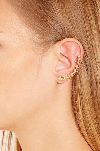 Forever21 Stacked Geo Ear Cuffs