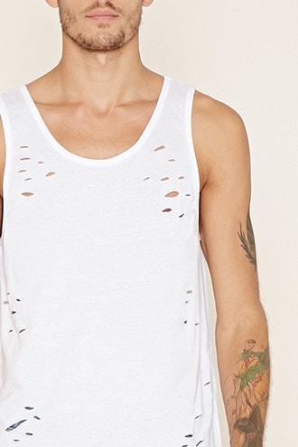 Forever21 Distressed Tank
