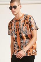 Forever21 Paisley Tie-dye Print Tee