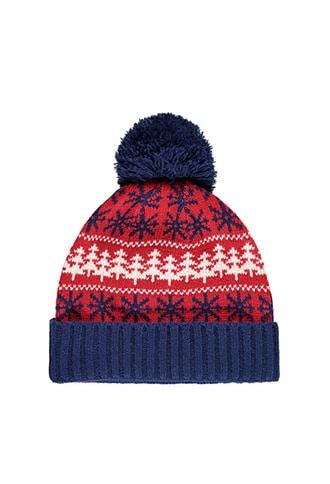 Forever21 Men Fair Isle Pom Beanie