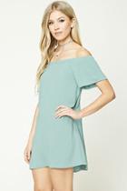 Forever21 Off-the-shoulder Shift Dress