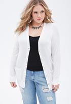 Forever21 Longline V-neck Cardigan