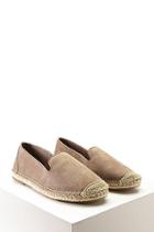 Forever21 Faux Suede Espadrille Slip-ons