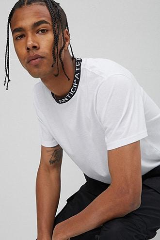 Forever21 Anticipate Contrast-trim Tee