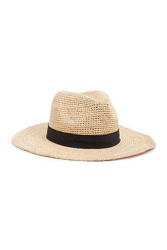 Forever21 Straw Contrast-trim Fedora