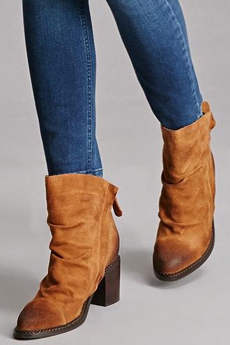 Forever21 Women's  Sbicca Zippered Booties