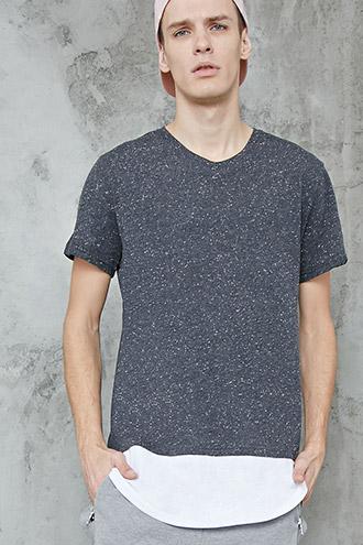 Forever21 Cotton-blend Layered Tee