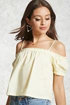 Forever21 Boxy Off-the-shoulder Top