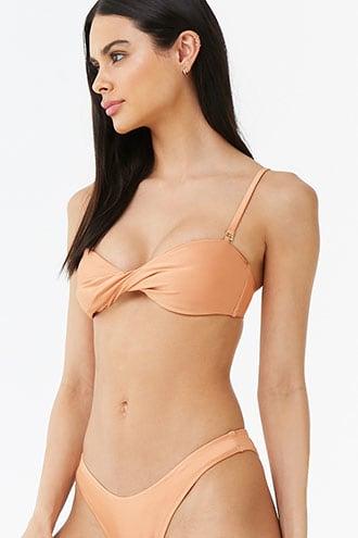 Forever21 Sheeny Bikini Top